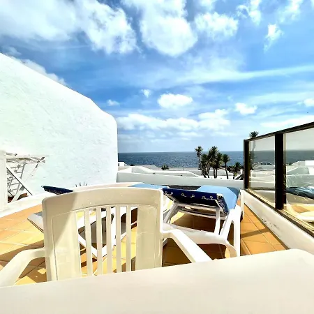 Bungalow Con Vistas Al Mar, Freewifi, Terraza, Playa Cerca En Charco Del Palo 查德尔帕罗奥