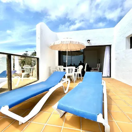 Bungalow Con Vistas Al Mar, Freewifi, Terraza, Playa Cerca En Charco Del Palo Apartmán Charco del Palo